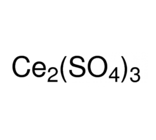 Церия(III) сульфат, 99.9%, (REO=Rare Earth оксидs), Acros Organics, 250г