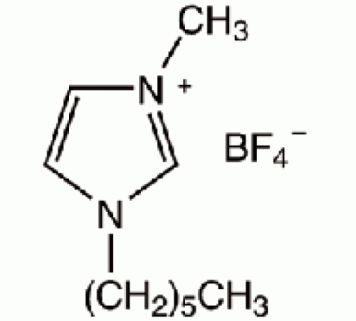1-н-гексил-3-метилимидазолия тетрафторборат, 99%, Alfa Aesar, 50 г