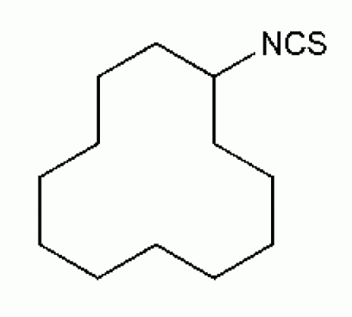 Циклододецил изотиоцианат, 98%, Alfa Aesar, 1г