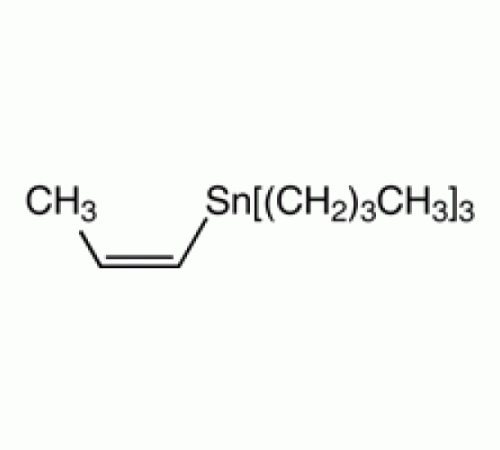 Три-н-бутил- (1-пропенил) олово, цис + транс, 94%, Alfa Aesar, 1г
