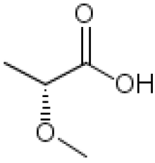 (R)-(+)-2-метоксипропионовая кислота, 97%, Acros Organics, 1г