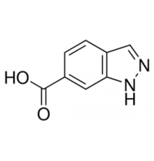 1H-индазол-6-карбоновая кислота, 97%, Acros Organics, 1г