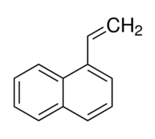 1-винилнафталин, 95%, удар. с 4-трет-бутилкатехола, Alfa Aesar, 5g