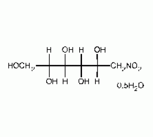 1-дезокси-1-нитро-D-идитол полугидрат, 99%, Alfa Aesar, 100 мг