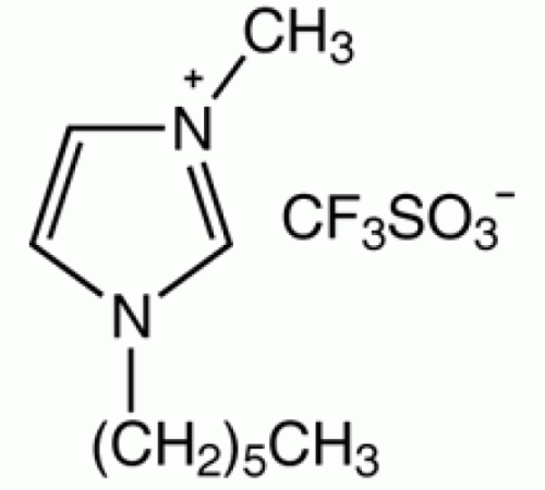 1-н-гексил-3-метилимидазолия трифторметансульфонат, 95%, Alfa Aesar, 5 г
