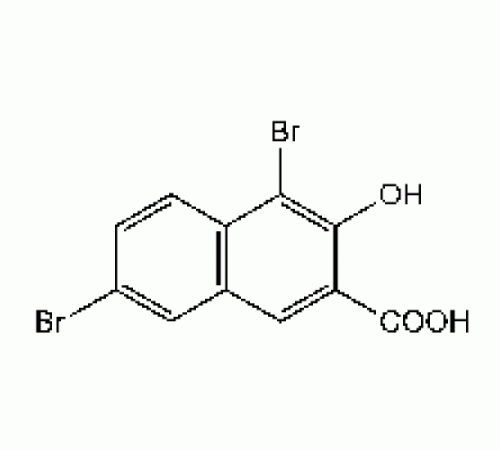 1,6-дибром-2-гидроксинафталин-3-карбоновой кислоты, 97%, Alfa Aesar, 5 г