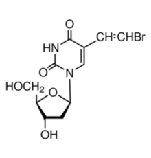 (E) -5 - (2-бромвинил) -2'-дезоксиуридин, 98%, Alfa Aesar, 1 г