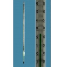 Термометр Amarell на шлифе NS 14,5/23, -10...+360/1°C, глубина погружения 52 мм (Артикул D262242-EF)