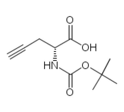 (R)-N-BOC-пропаргилглицин, 95%, 98% ee, Acros Organics, 1г