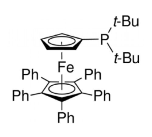 1,2,3,4,5-ПЕНТАФЕНИЛ-1 '- (ди-трет-бутилфосфино) ферроцен, CTC-Q-Фос, 95%, 0, Alfa Aesar, 1 г