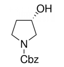 (S) - (-) - 1-бензилоксикарбонил-3-гидроксипирролидина, 95%, Alfa Aesar, 1г