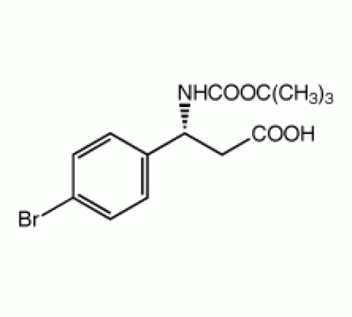 (R) -3 - (Boc-амино) -3 - (4-бромфенил) пропионовой кислоты, 95%, Alfa Aesar, 5 г