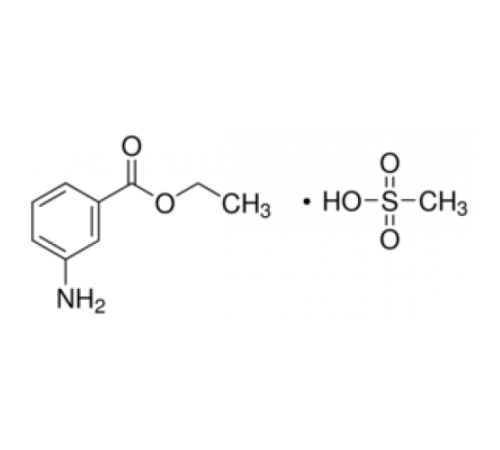 Этил 3-аминобензоат, метансульфоновая кислота соль, 98%, Acros Organics, 50г