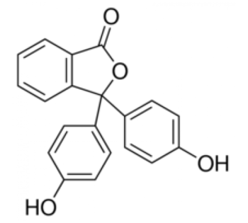 Фенолфталеин, ACS реактив., Acros Organics, 2.5кг