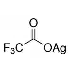 Трифторуксусная кислота, серебра соль, 98%, Acros Organics, 25г