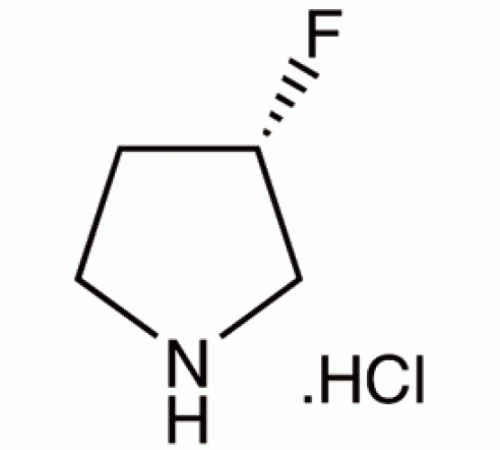 (S)-3-фторпирролидин гидрохлорид, 97%, Acros Organics, 1г