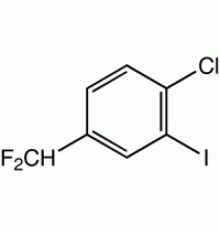 1-Хлор-4-дифторметил-2-иодбензола, 97%, Alfa Aesar, 1г