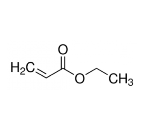 Этилакрилат, 99%, удар. с ок 20ppm 4-метоксифенол, Alfa Aesar, 100мл