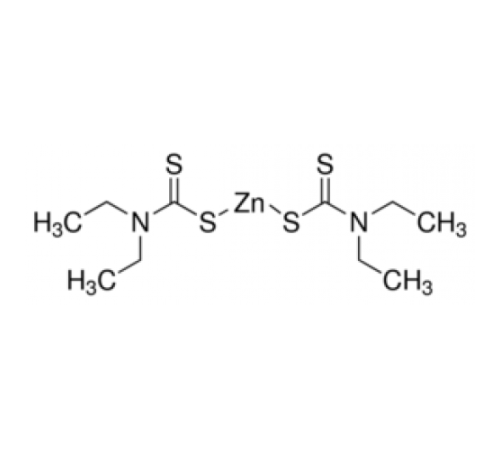 Цинк диэтилдитиокарбамат, Zn 17-19,5%, Alfa Aesar, 2 кг