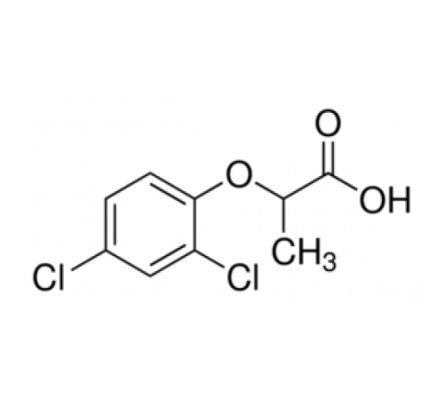2 - (2,4-дихлорфенокси) пропионовой кислоты, 98%, Alfa Aesar, 100 г