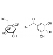 1,3,6-тригаллоилглюкоза 95% (ЖХ / МС-ELSD) Sigma SMB00247