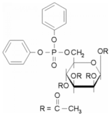 1,2,3,4-Тетра-O-ацетил-6-дифенилфосфориββ D-маннопираноза Sigma T2250
