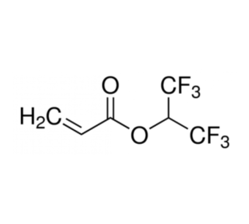 1,1,1,3,3,3-гексафторизопропилового акрилат, 98 +%, удар. с 50ppm 4-метоксифенол, Alfa Aesar, 25г