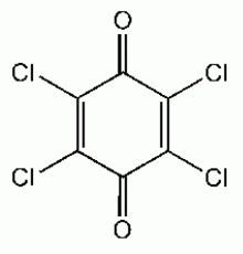 Тетрахлор-p-бензохинон, 99%, Acros Organics, 100г