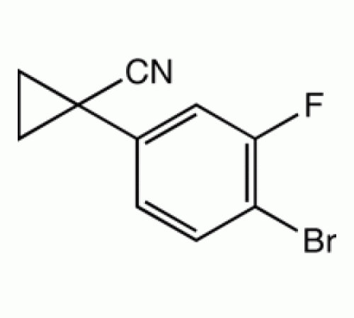 1 - (4-бром-3-фторфенил) циклопропанкарбонитрил, 96%, Alfa Aesar, 1 г
