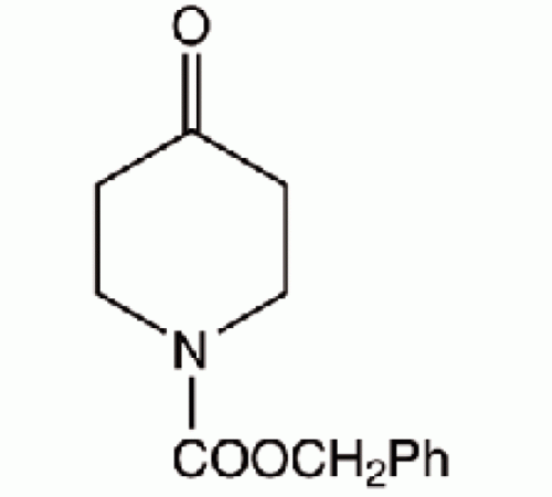 1-бензилоксикарбонил-4-пиперидона, 98 +%, Alfa Aesar, 25г