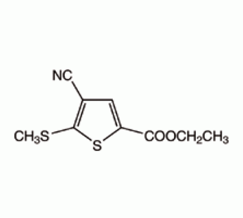 Этил-4-циано-5- (метилтио) тиофен-2-карбоновой кислоты, 97%, Alfa Aesar, 250 мг