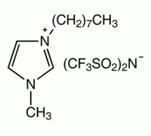 1-метил-3-н-октилимидазолий бис (трифторметилсульфонил) имид, 99%, Alfa Aesar, 100 г