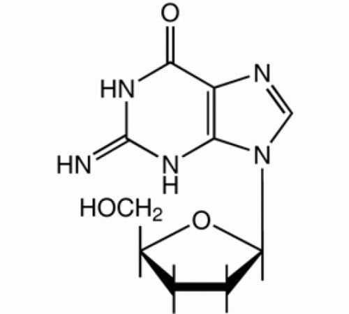 2 ', 3'-Дидезоксигуанозин, 90 +%, Alfa Aesar, 100 мг