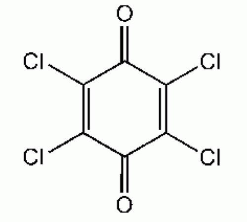 Тетрахлор-p-бензохинон, 99%, Acros Organics, 500г