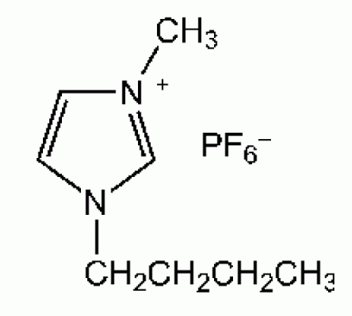 1-бутил-3-метилимидазолиум гексафторфосфат, 98+%, Acros Organics, 25г