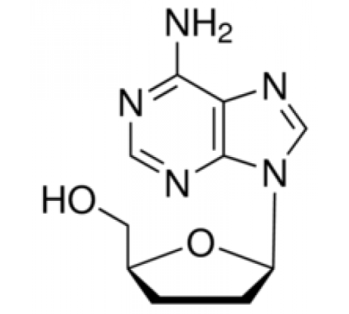 2 ', 3'-дидезоксиаденозин, 98%, Alfa Aesar, 25 мг