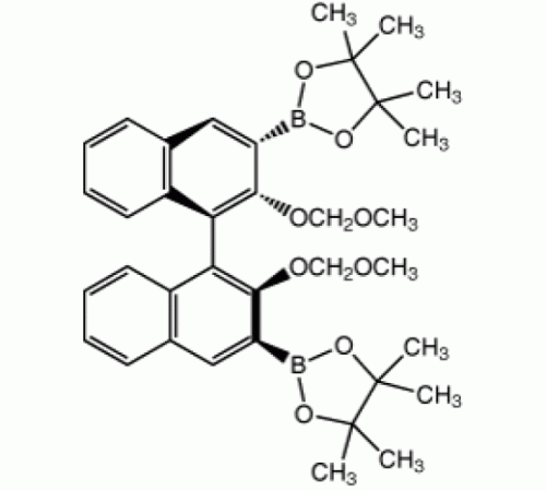 (S) - (-) -2,2 '-бис (метоксиметокси) -1,1'-бинафтил-3, 3'-дибороновая пинакон кислоты, 97%, Alfa Aesar, 250 мг