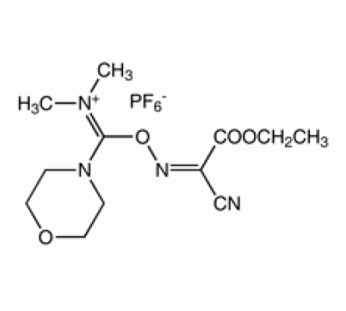 (1-циано-2-этокси-2-оксоэтилиденаминоокси) диметиламино-морфолинокарбений гексафторфосфат, 98%, Alfa Aesar, 100 г