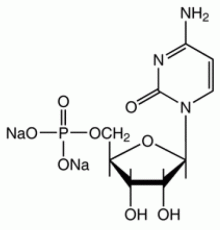 Цитидин-5'-монофосфат динатриевая соль, 99 +%, Alfa Aesar, 1г